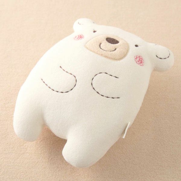 オーガニックコットン ベビー【くまのコットン】ぬいぐるみ L