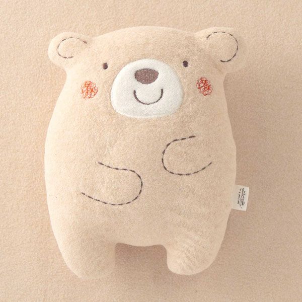 オーガニックコットン ベビー【くまのコットン】ぬいぐるみ L