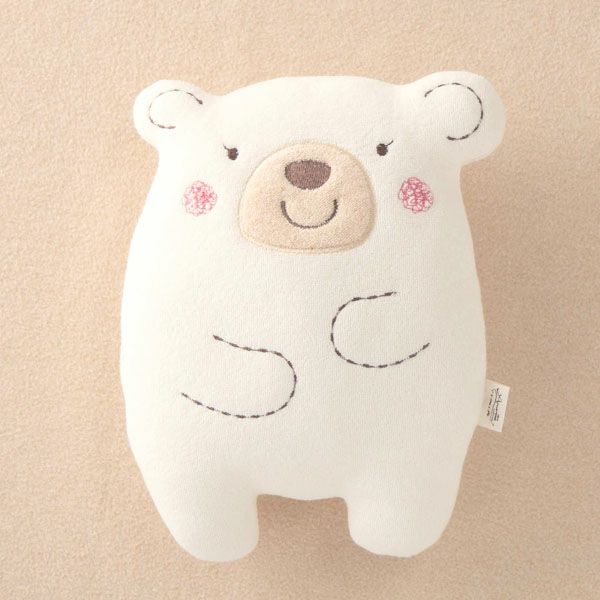 オーガニックコットン ベビー【くまのコットン】ぬいぐるみ L