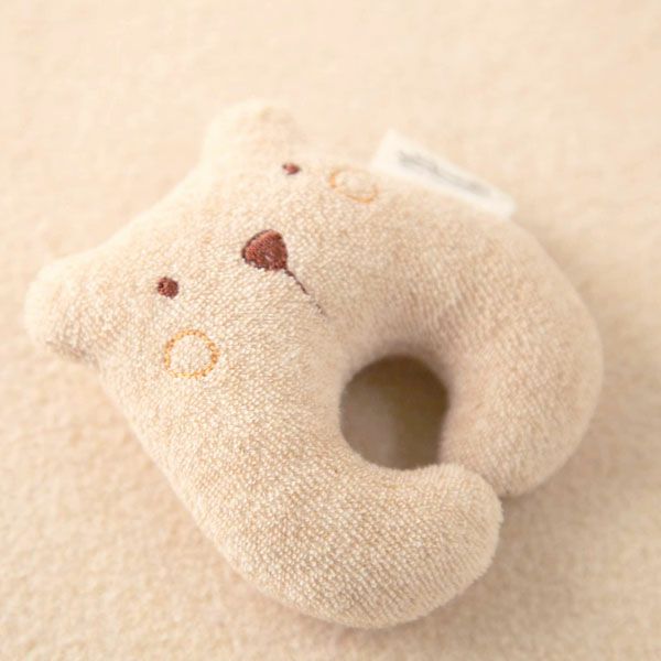 オーガニックコットン ベビー【どうぶつ村】パイルのプチラトル