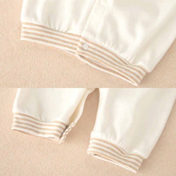 オーガニックコットン ベビー【小さな動物】スムース兼用ドレス