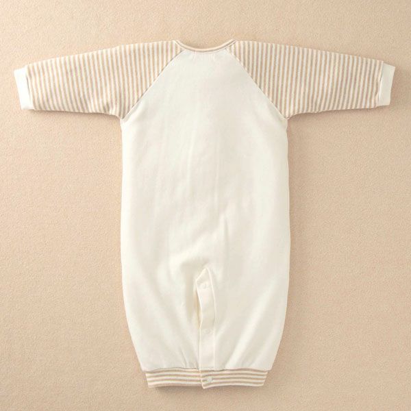 オーガニックコットン ベビー【小さな動物】スムース兼用ドレス