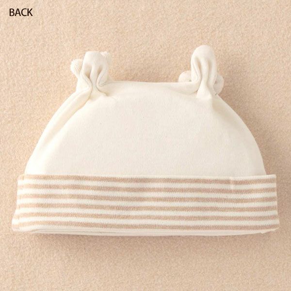 オーガニックコットン ベビー【小さな動物】スムースフード