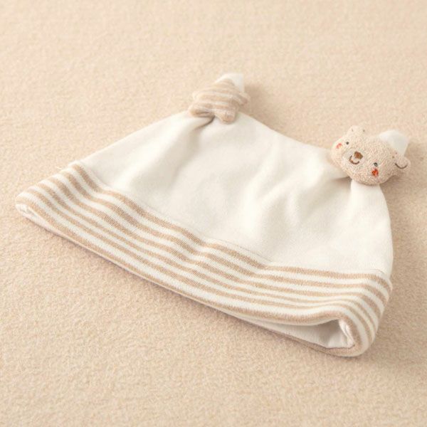 オーガニックコットン ベビー【小さな動物】スムースフード