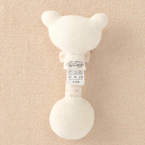 オーガニックコットン ベビー【小さな動物】ぐるぐるスティック