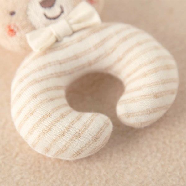 オーガニックコットン ベビー【小さな動物】まぁるいにぎにぎ