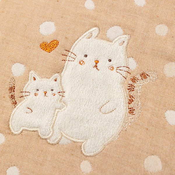 オーガニックコットン ベビー【ママだっこ】水玉5重ガーゼスリーパー