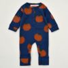 オーガニックコットン ベビーカバーオール(長袖) Pumpkins