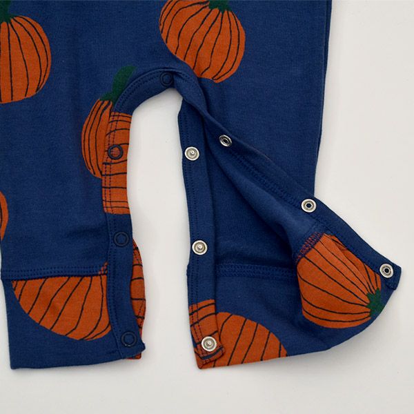 オーガニックコットン ベビーカバーオール(長袖) Pumpkins
