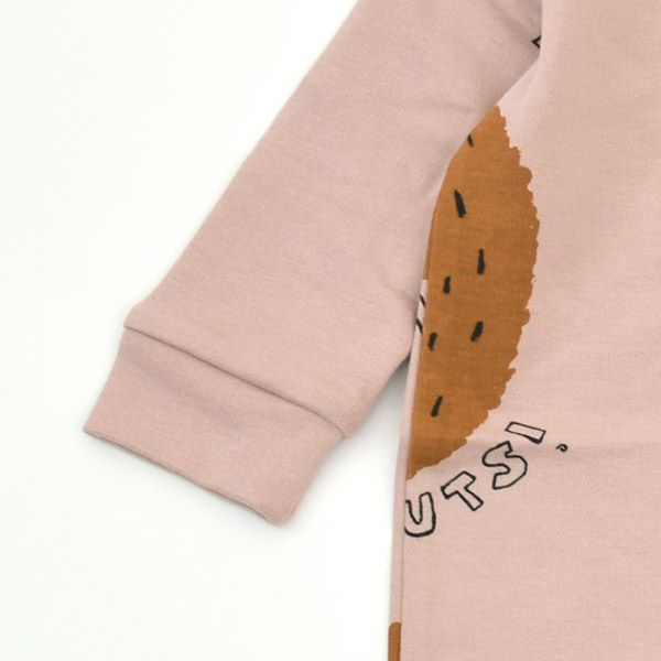 オーガニックコットン ベビーカバーオール(長袖) Squirrel