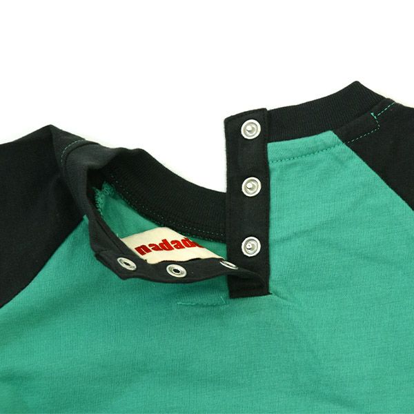 オーガニックコットン ベビーTシャツ(長袖) Music Keeps You Alive