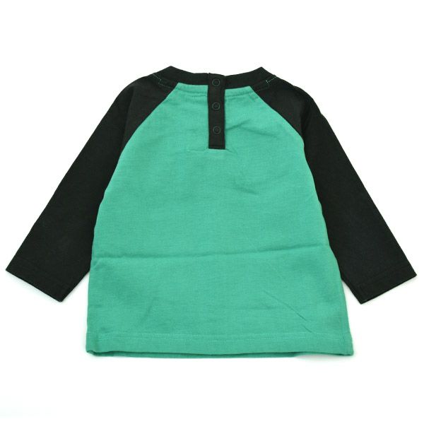 オーガニックコットン ベビーTシャツ(長袖) Music Keeps You Alive