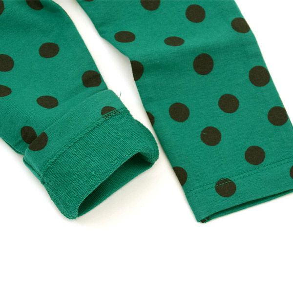 オーガニックコットン ベビースリムパンツ Minidots