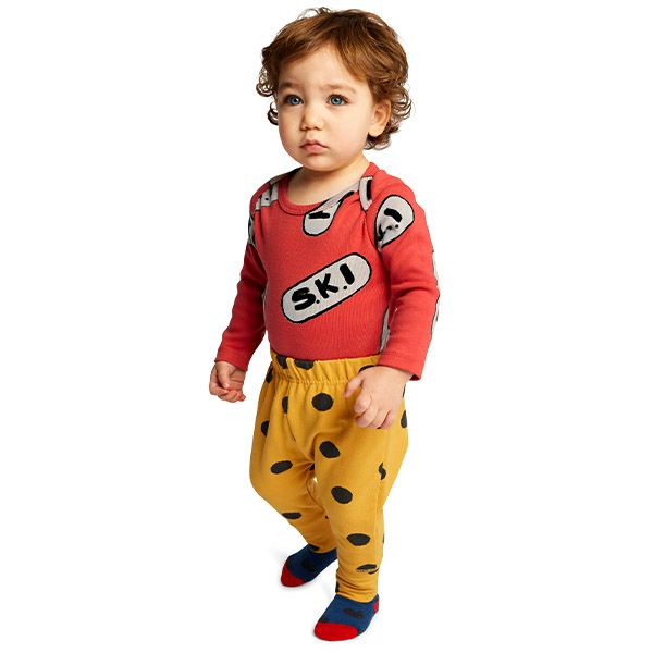 オーガニックコットン ベビーパンツ Dots