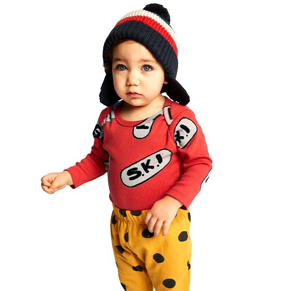 オーガニックコットン ベビーパンツ Dots