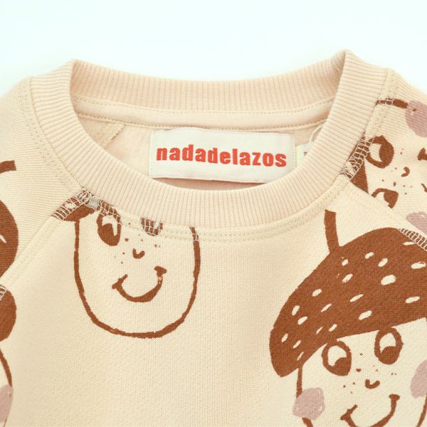 オーガニックコットン キッズ 裏起毛ワンピース(長袖) Acorns