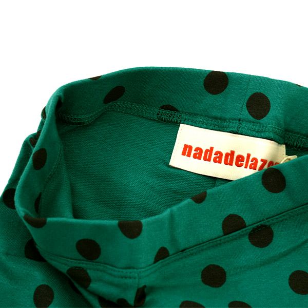 オーガニックコットン キッズスリムパンツMinidots