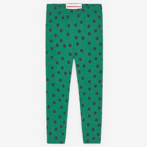 オーガニックコットン キッズスリムパンツMinidots