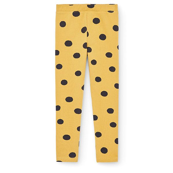 オーガニックコットン キッズスリムパンツDots