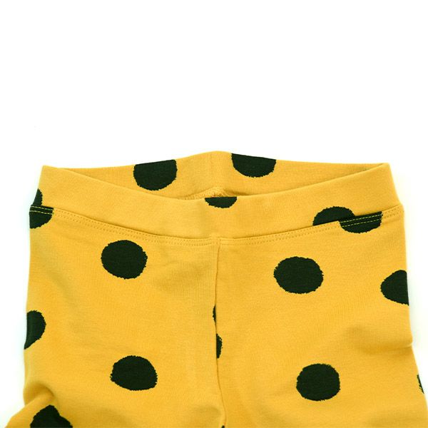 オーガニックコットン キッズスリムパンツDots