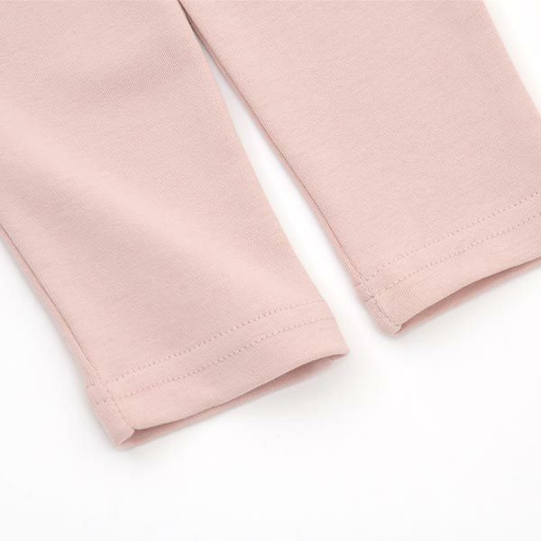 オーガニックコットン ベビーラッフルレギンス