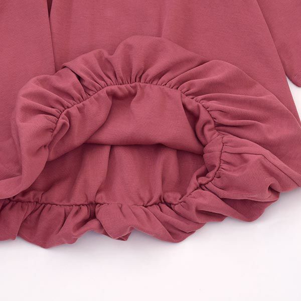 オーガニックコットン キッズバブルドレス（長袖）