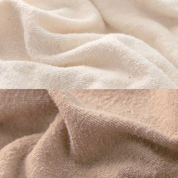 オーガニックコットン ベビー【ママだっこ】パイルロングパスポンチョ