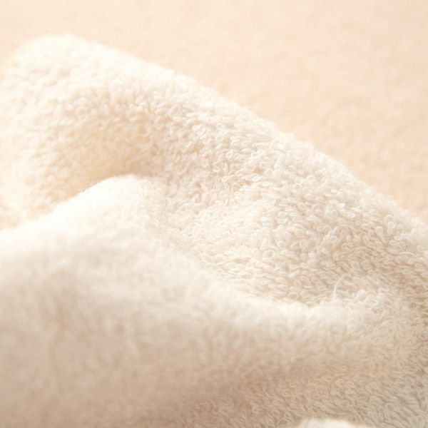 オーガニックコットン ベビー【ママだっこ】パイルハンカチ くま