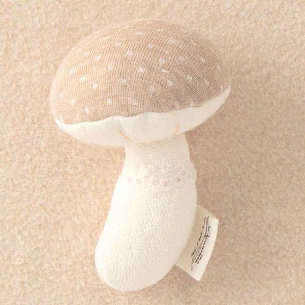 オーガニックコットン ベビー【どうぶつ村】パイルのにぎにぎ