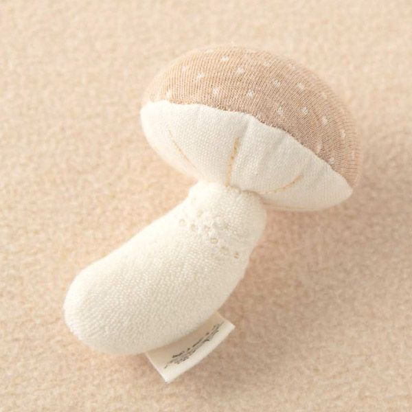 オーガニックコットン ベビー【どうぶつ村】パイルのにぎにぎ