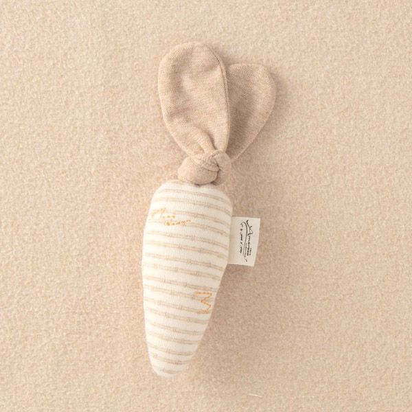 オーガニックコットン ベビー【どうぶつ村】パイルのにぎにぎ