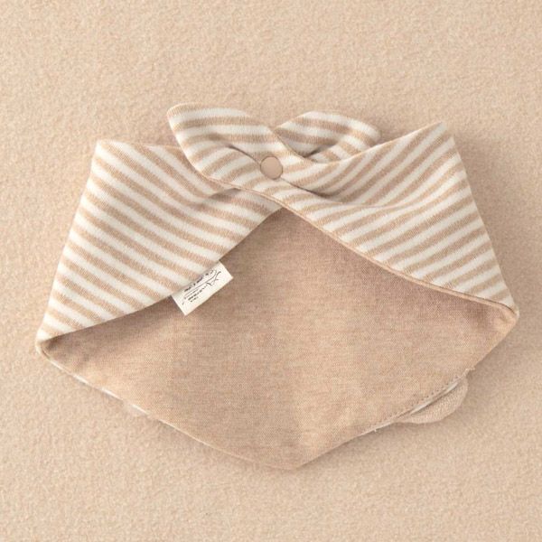 オーガニックコットン ベビー【どうぶつ村】三角スタイ