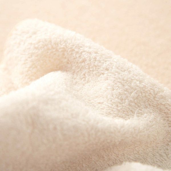 オーガニックコットン ベビー【幸せの青い鳥】パイルハンカチ うさぎ 24×24