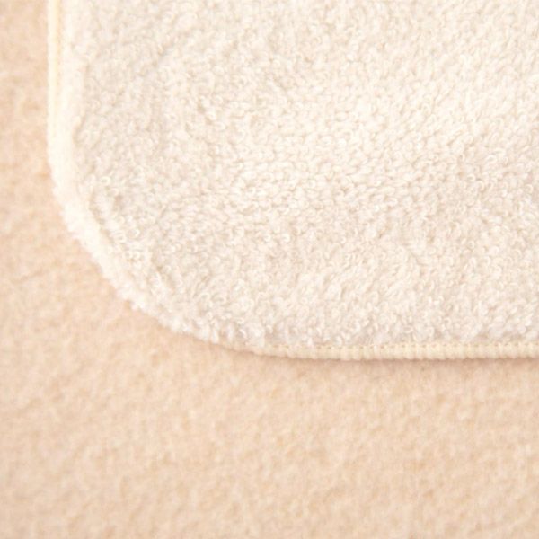 オーガニックコットン ベビー【幸せの青い鳥】パイルハンカチ うさぎ 24×24