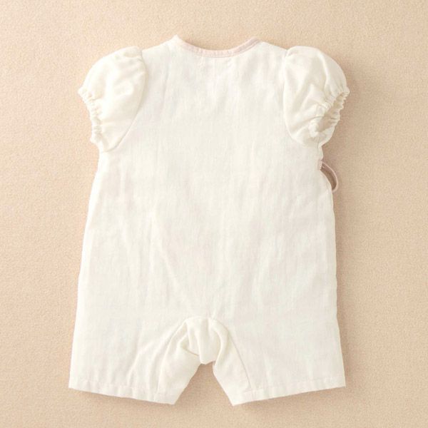 オーガニックコットン ベビー【編みモチーフ】ガーゼグレコ