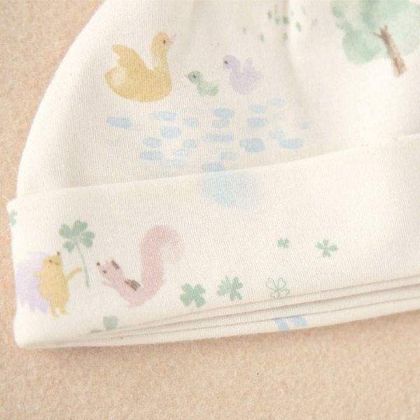 オーガニックコットン ベビー【夢みる森】スムースフード 40