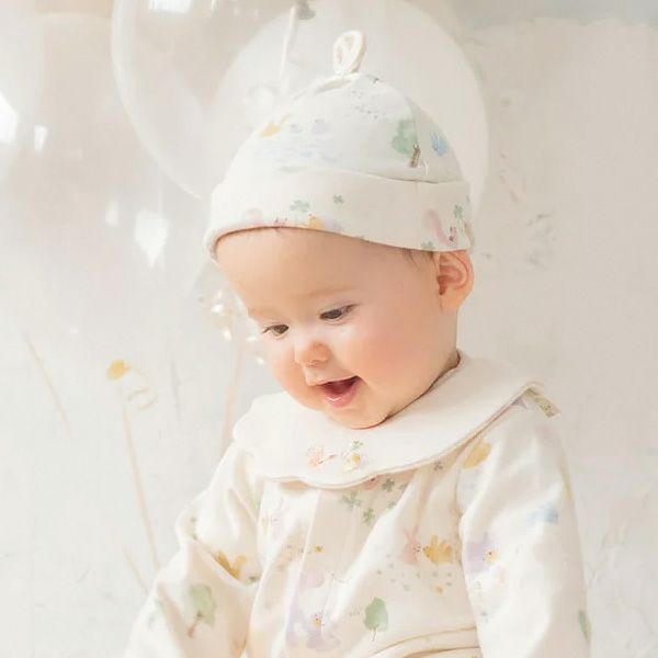 オーガニックコットン ベビー【夢みる森】スムースフード 40