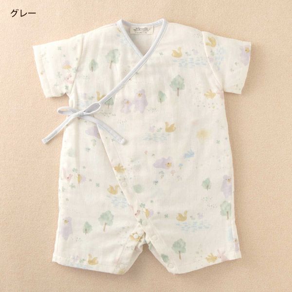 オーガニックコットン ベビー【夢みる森】ガーゼグレコ