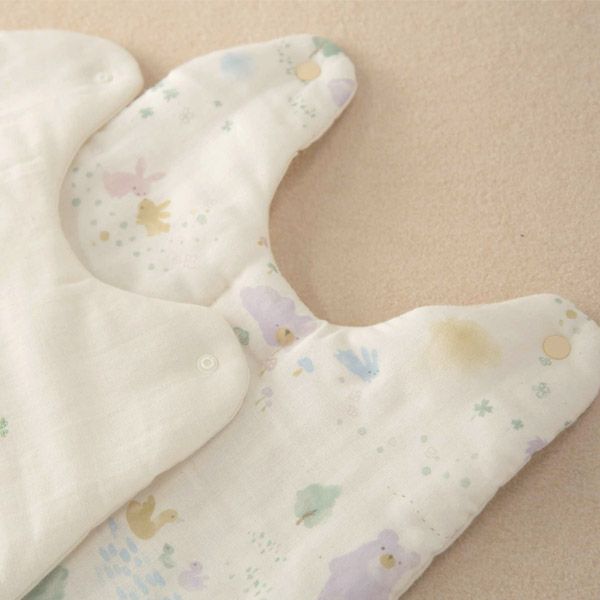 オーガニックコットン ベビー【夢みる森】ダブルガーゼのロングスリーパー 60-90