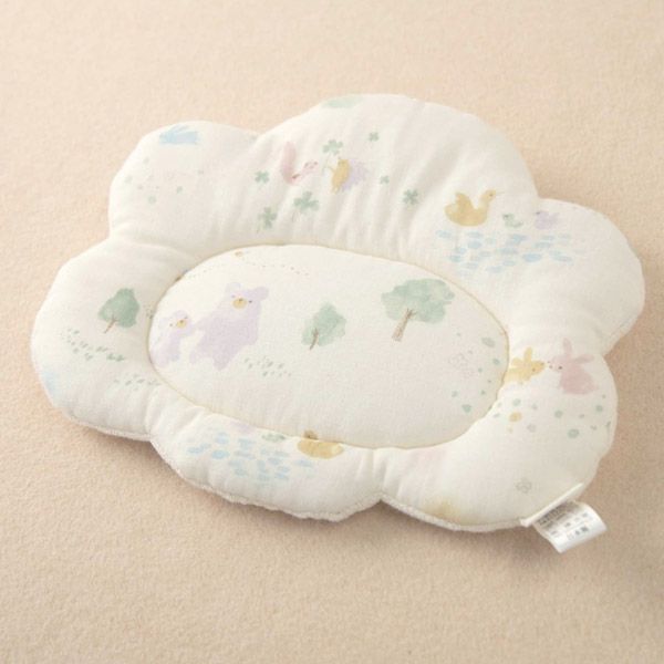 オーガニックコットン ベビー【夢みる森】ダブルガーゼのまくら 21×25
