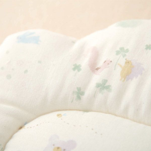 オーガニックコットン ベビー【夢みる森】ダブルガーゼのまくら 21×25