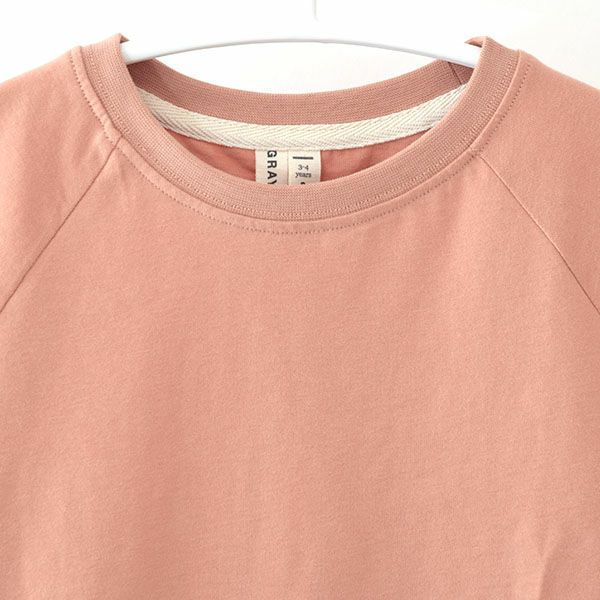 オーガニックコットン キッズ クルーネックTシャツ(半袖)