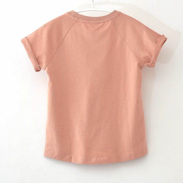 オーガニックコットン キッズ クルーネックTシャツ(半袖)