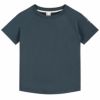 オーガニックコットン キッズ クルーネックTシャツ(半袖)