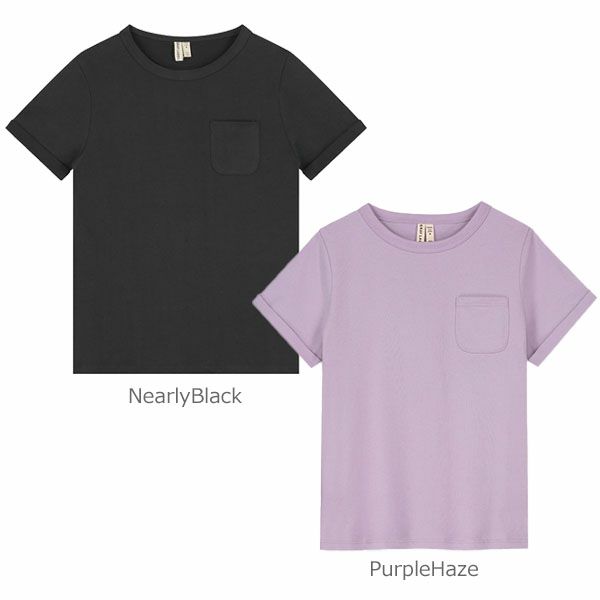 オーガニックコットン キッズポケット付きＴシャツ（半袖）