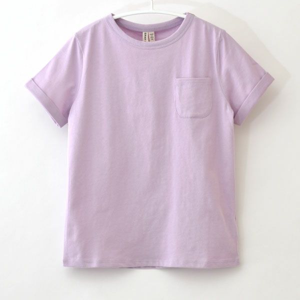 オーガニックコットン キッズポケット付きＴシャツ（半袖）