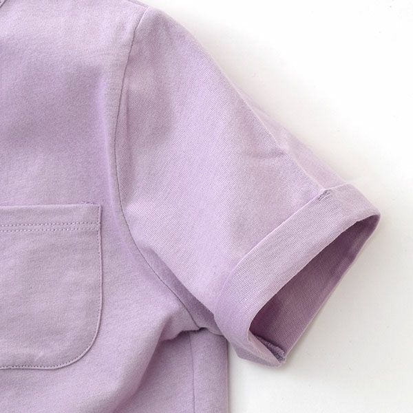 オーガニックコットン キッズポケット付きＴシャツ（半袖）