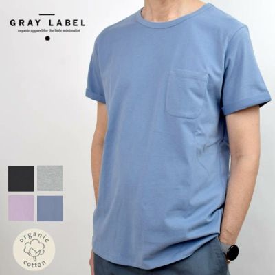 オーガニックコットン メンズポケット付きＴシャツ（半袖）