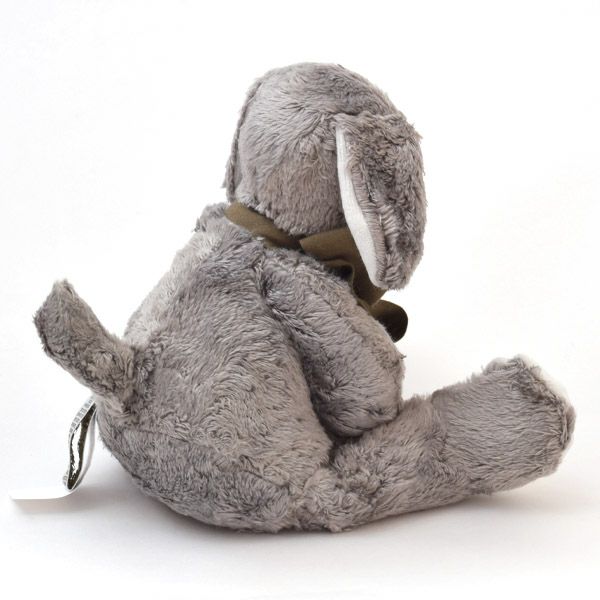 オーガニックコットン＆バンブー Fluffy PAWS(いぬ)グレー×ホワイト