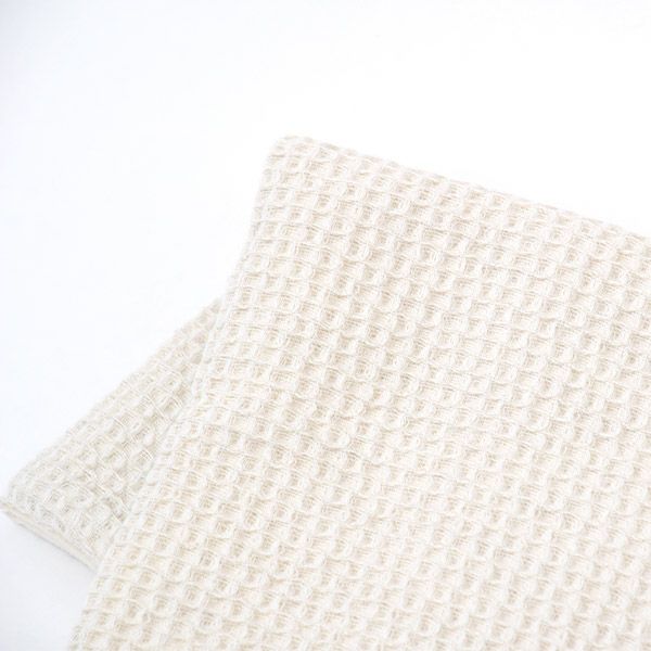 オーガニックコットン＆リネン ワッフルクロス